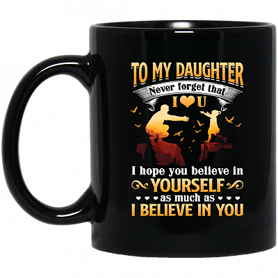 11 oz. Black Mug