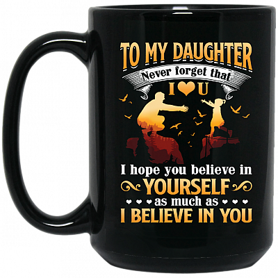 15 oz. Black Mug