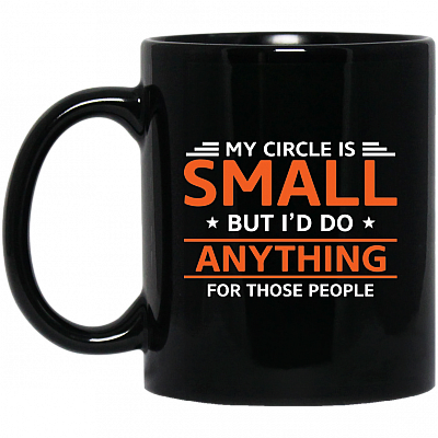 11 oz. Black Mug