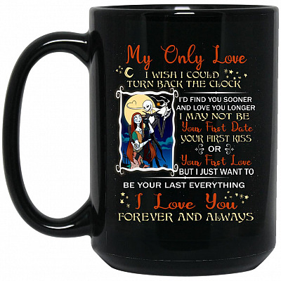 15 oz. Black Mug