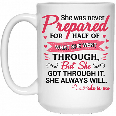 15 oz. White Mug