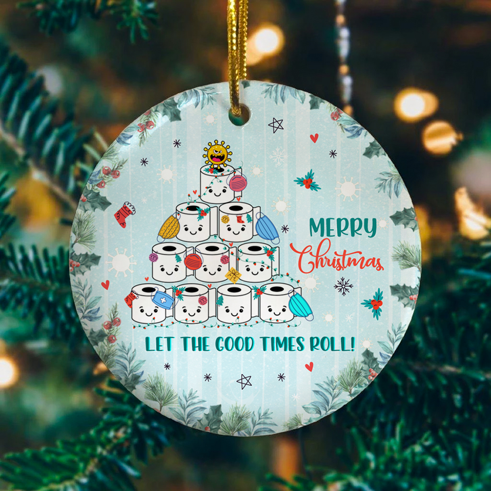 5LV. Toilet Paper Tree (mk Ornament Circle )