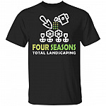 Four Seasons Total Landscaping T-Shirt, Black, Unisex T-Shirt