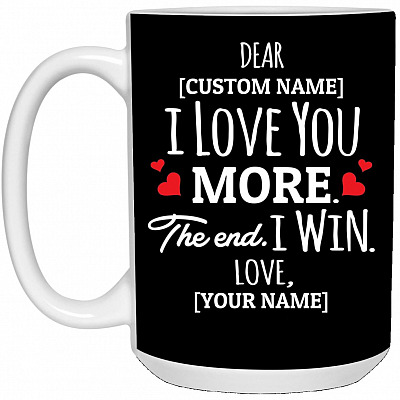15 oz. White Mug