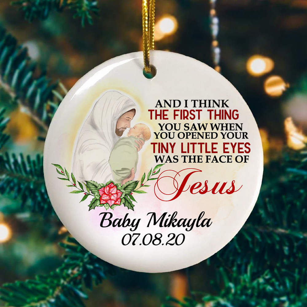 81 HG_ Jesus Baby Ornament - mk2