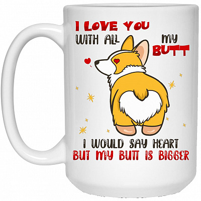 15 oz. White Mug