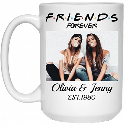 15 oz. White Mug