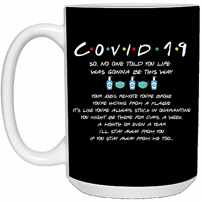 15 oz. White Mug