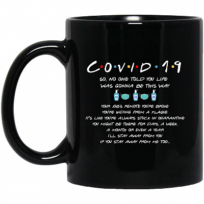 11 oz. Black Mug