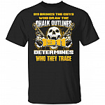 911 Brings The Guys Who Draw The Chalk Outlines, Black, Unisex T-Shirt