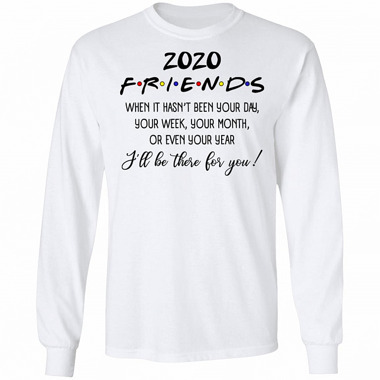 2020 Friends TV Show When, White, Long Sleeve