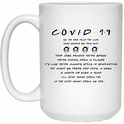 15 oz. White Mug