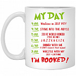 My Day Wallow In Self Pity, White, 11 oz. White Mug
