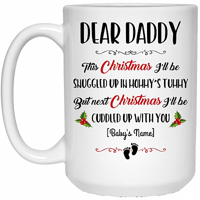 15 oz. White Mug