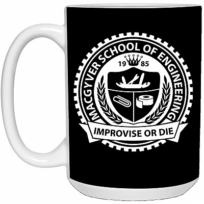 15 oz. White Mug