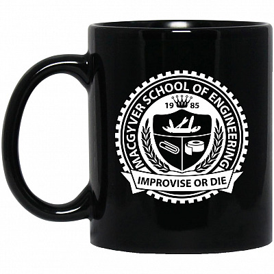11 oz. Black Mug