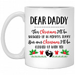 Dear Daddy Mug, White, 11 oz. White Mug