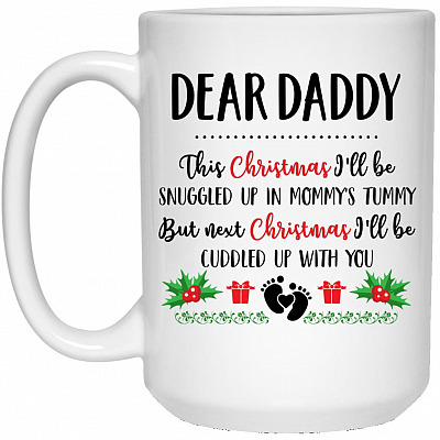 15 oz. White Mug