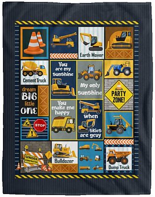 Cozy Plush Fleece Blanket - 60x80