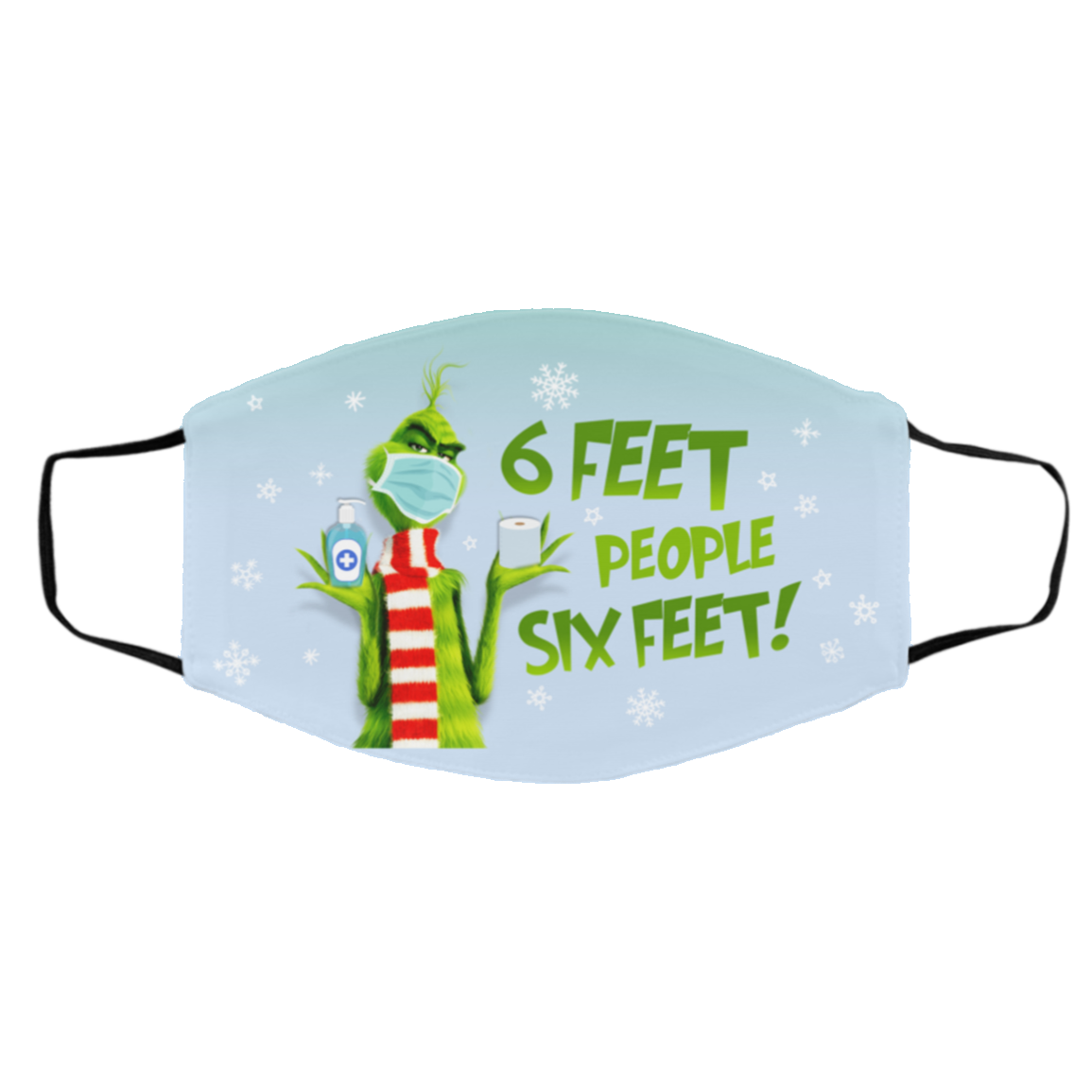 Six Feet Too Peopley Wear A Mask 2020 Washable Reusable Custom - Printed Cloth Face Mask Cover, White, Cloth Face Cover – Medium/Large Six Feet Too Peopley Wear A Mask 2020 Washable Reusable Custom - Printed Cloth Face Mask Cover, White, Cloth Face Cover – Medium/Large