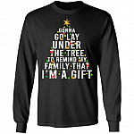 Gonna Go Lay Under The Tree To Remind, Black, Long Sleeve