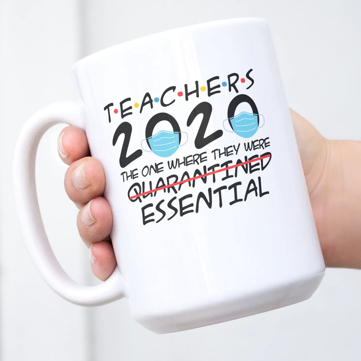 34 HG ưu tiên_ Teachers The One Where They Were-mug mk 1