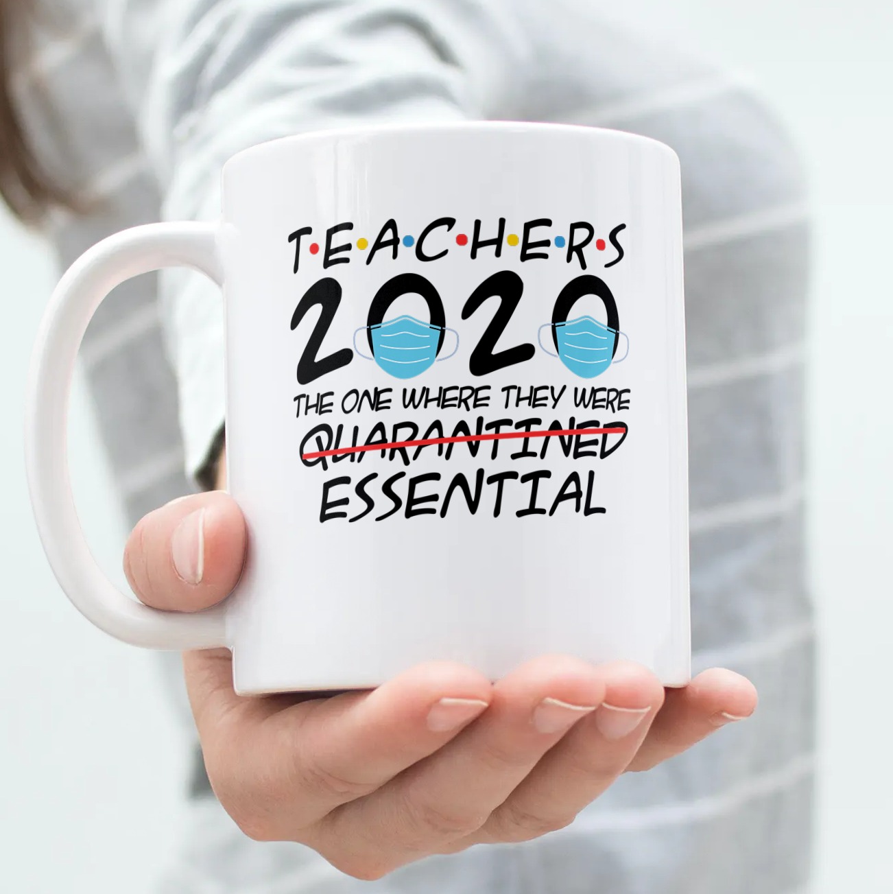 34 HG ưu tiên_ Teachers The One Where They Were-mug mk