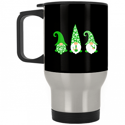 14 oz. Silver Travel Mug