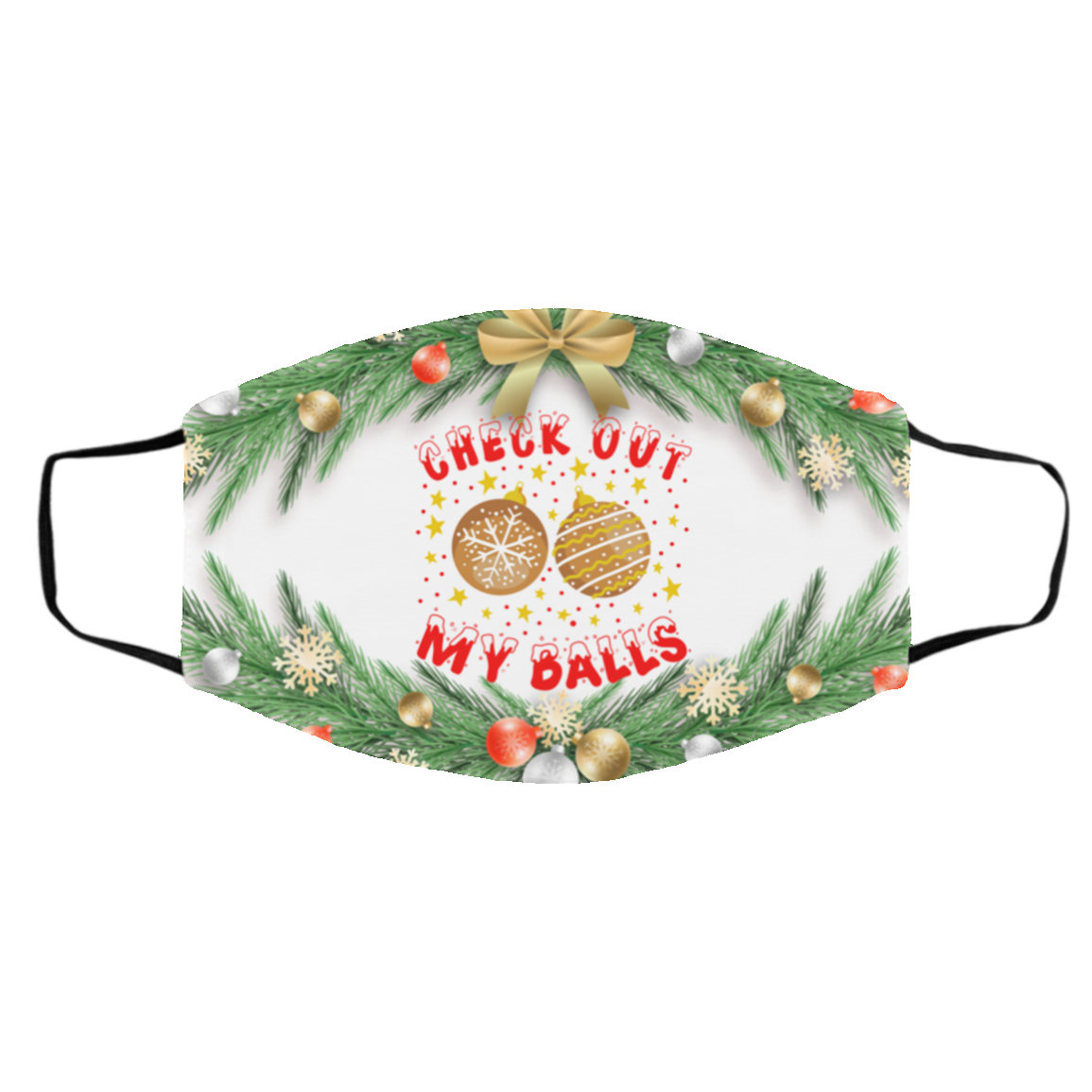 Check Out My Balls Adult Funny Jokes 2020 Washable Reusable Custom - Printed Face Mask, White, Cloth Face Cover – Medium/Large Check Out My Balls Adult Funny Jokes 2020 Washable Reusable Custom - Printed Face Mask, White, Cloth Face Cover – Medium/Large