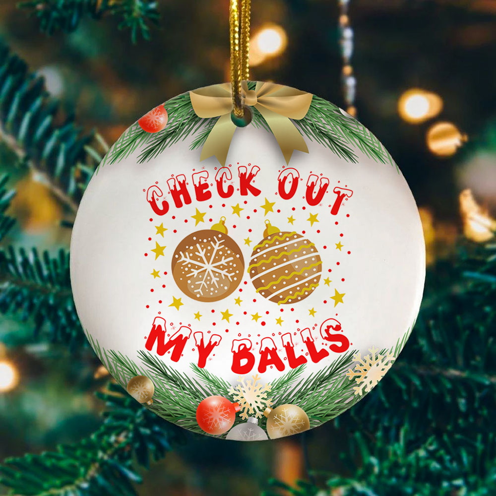 53KNG. Check My Balls-ornament-mk(1)