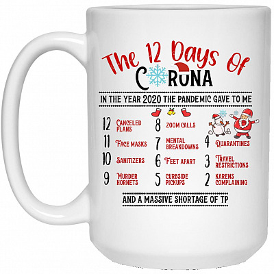 15 oz. White Mug