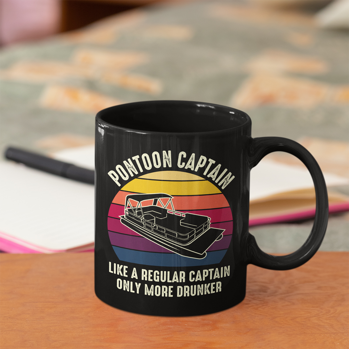 pontoon cap mug mk