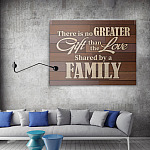 mock up poster with vintage hipster loft interior background, 3D