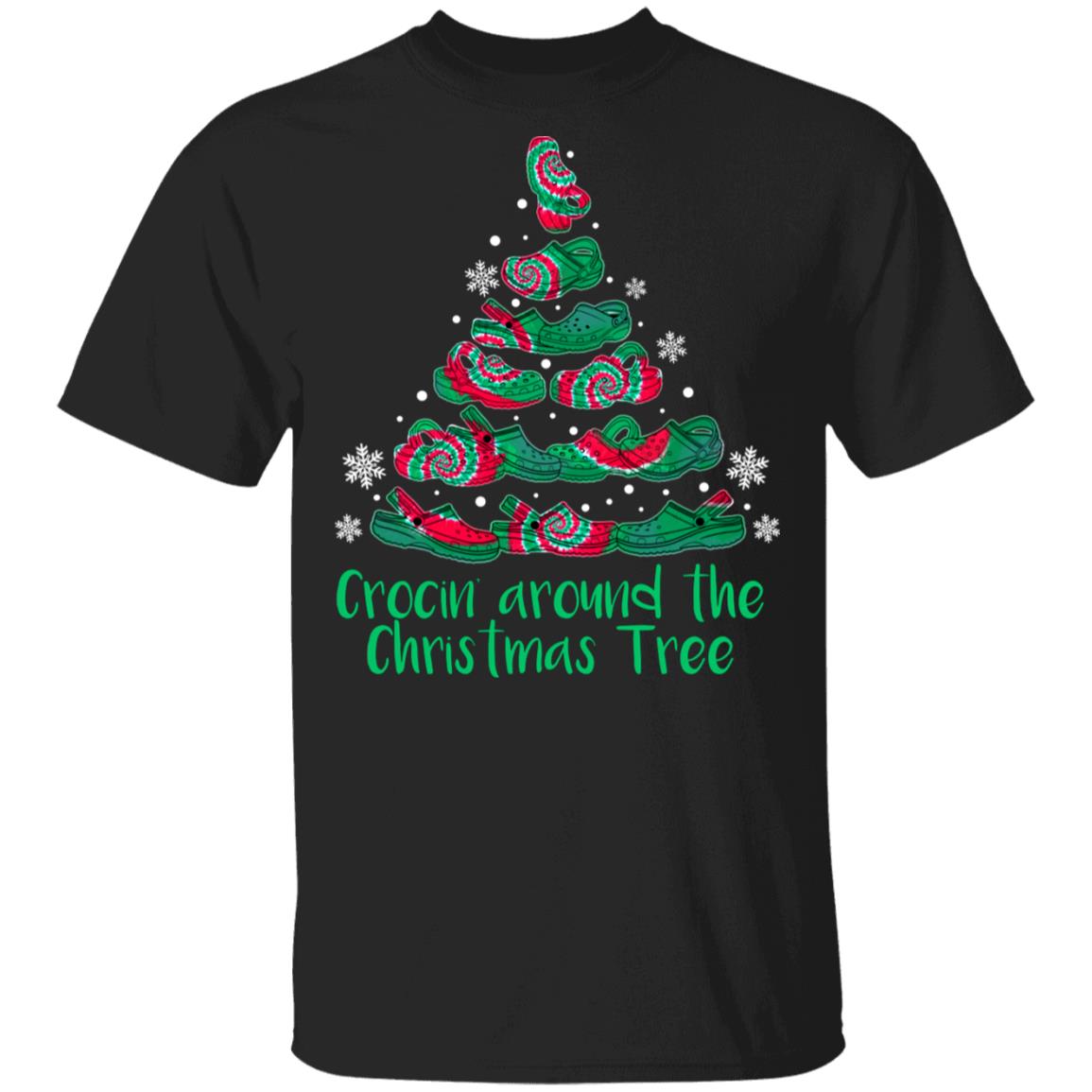 Crocin Christmas Tree Shirt, Black, Unisex T-Shirt