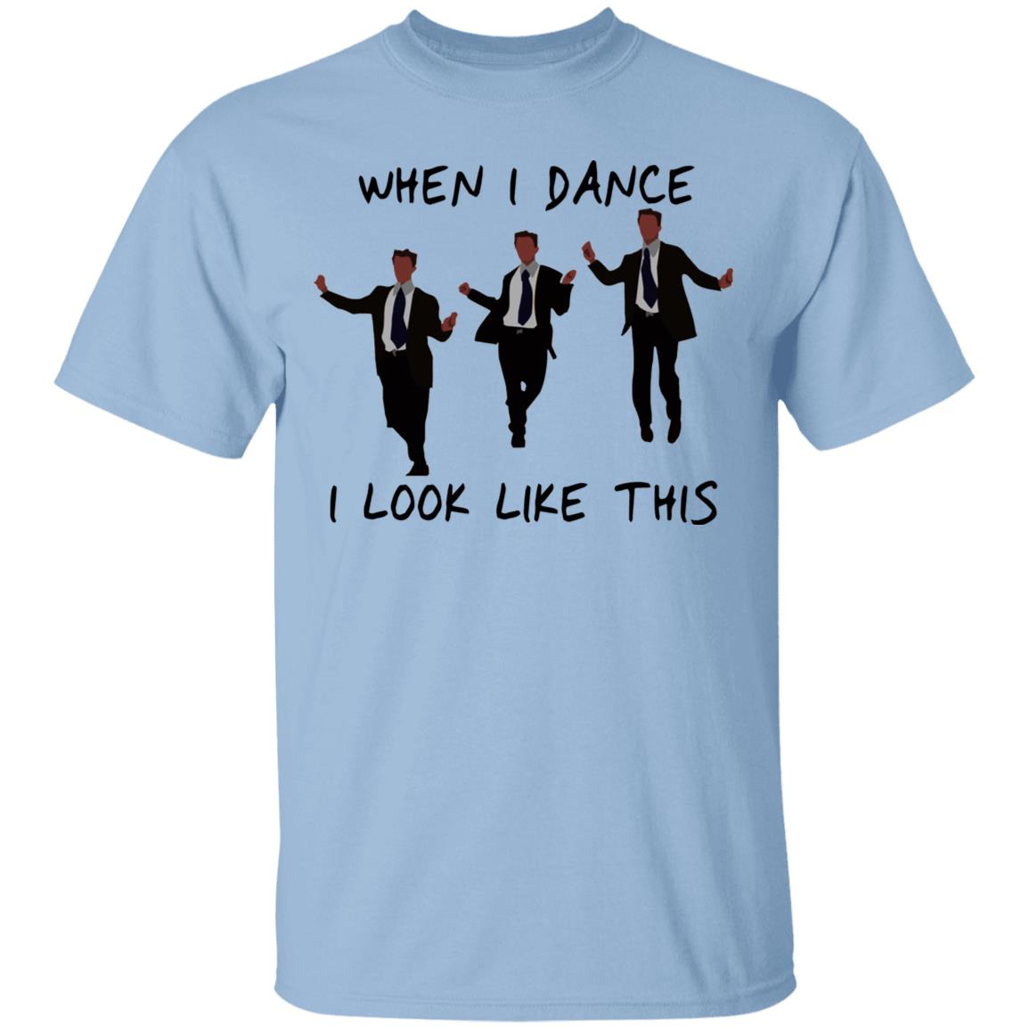 Dance Shirt, Light Blue, Unisex T-Shirt