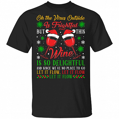 Wine Delightful Shirt, Black, Unisex T-Shirt