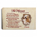 Personalized Photo The Moment Poster, White, 0.75'' Framed Canvas Personalized Photo The Moment Poster, White, 0.75'' Framed Canvas