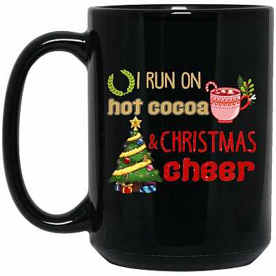 15 oz. Black Mug