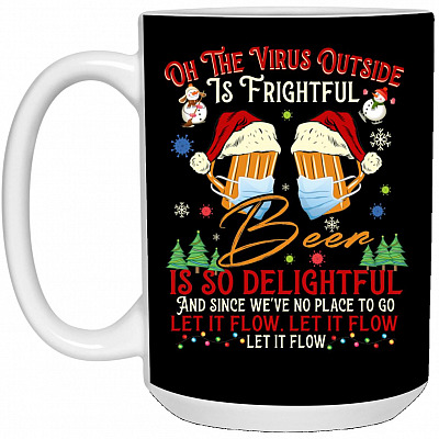 15 oz. White Mug