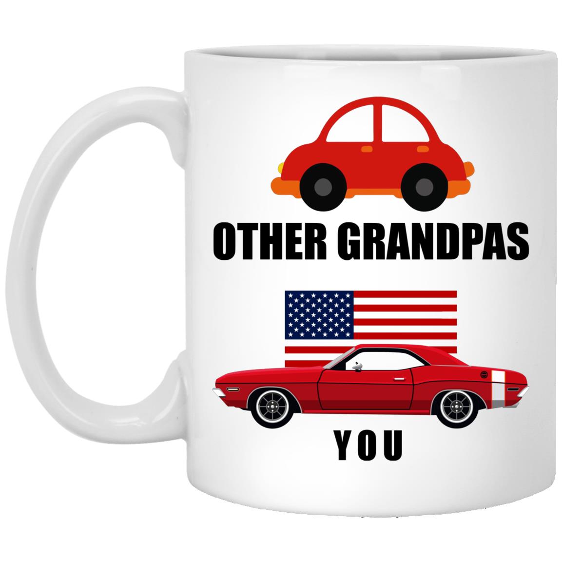 My Granpa Cooler Than Other Grandpas, White, 11 oz. White Mug My Granpa Cooler Than Other Grandpas, White, 11 oz. White Mug