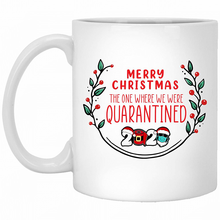 The One Where We Were Quarantined Mug, White, 11 oz. White Mug