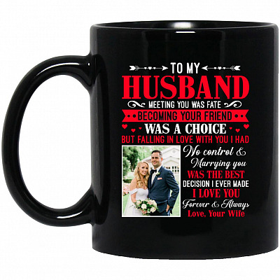 11 oz. Black Mug