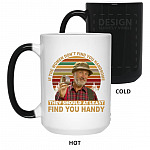 If The Women Don't Find You, White, 15 oz. Color Changing Mug