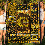 In A World Full Of Grandmas Be An Oma Blanket Mockup 2