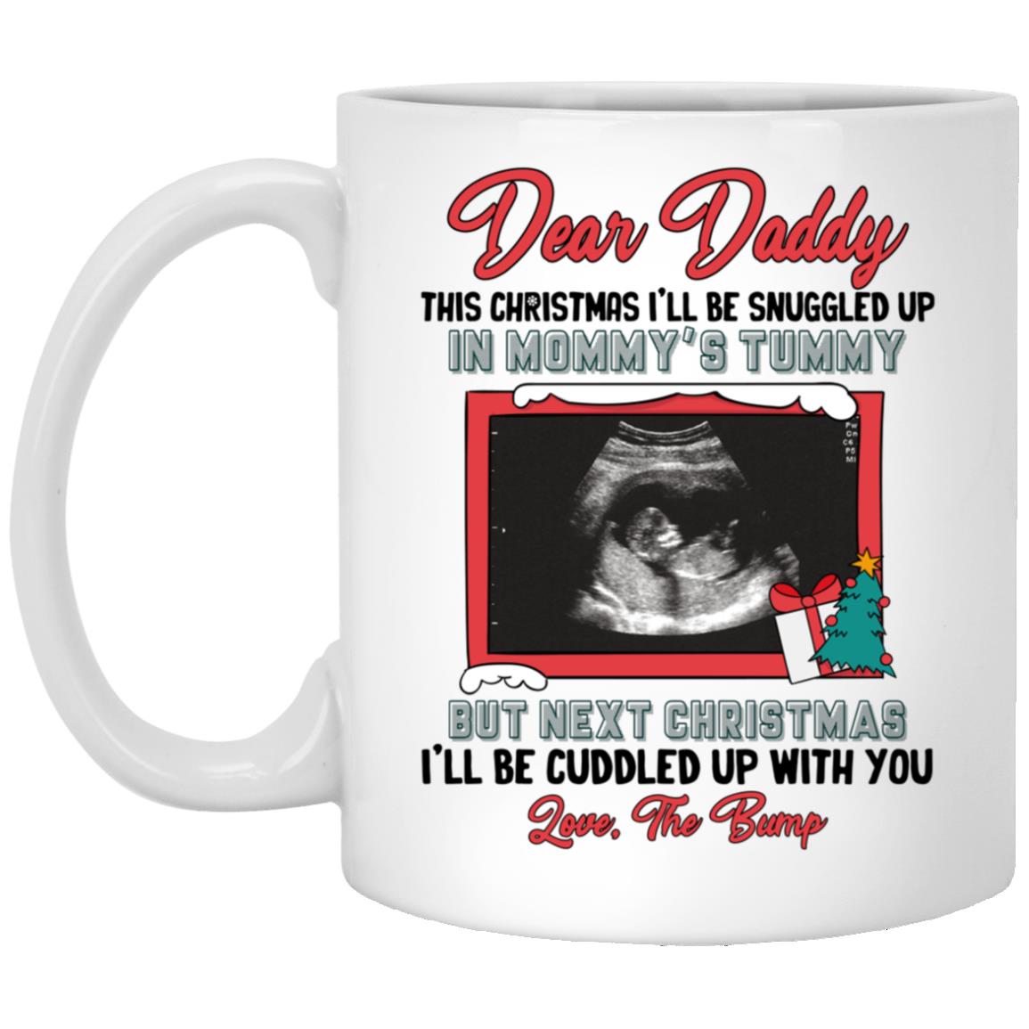 Personalized Photo Dear Daddy Mug, White, 11 oz. White Mug Personalized Photo Dear Daddy Mug, White, 11 oz. White Mug