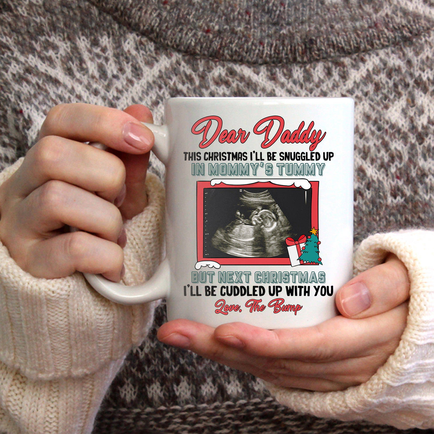 8VT. Dear Daddy From Bump Baby Custom Photo mk1