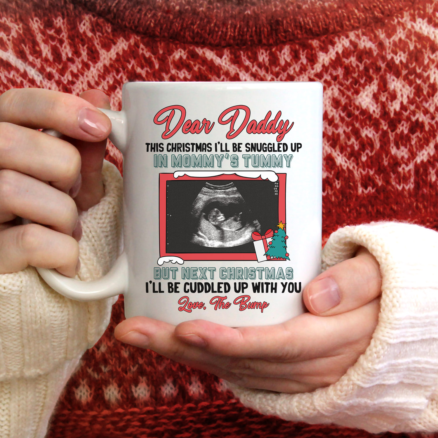 8VT. Dear Daddy From Bump Baby Custom Photo mk2