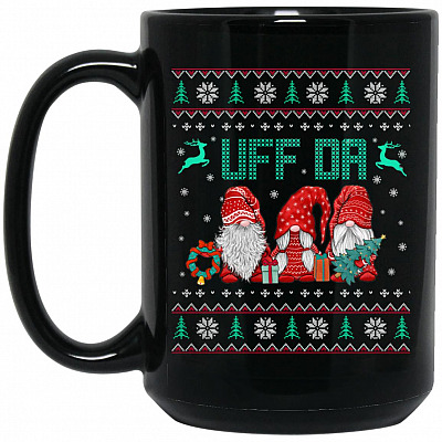 15 oz. Black Mug