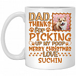 Personalized Photo Dear Dad, White, 11 oz. White Mug