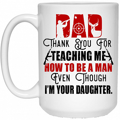 15 oz. White Mug